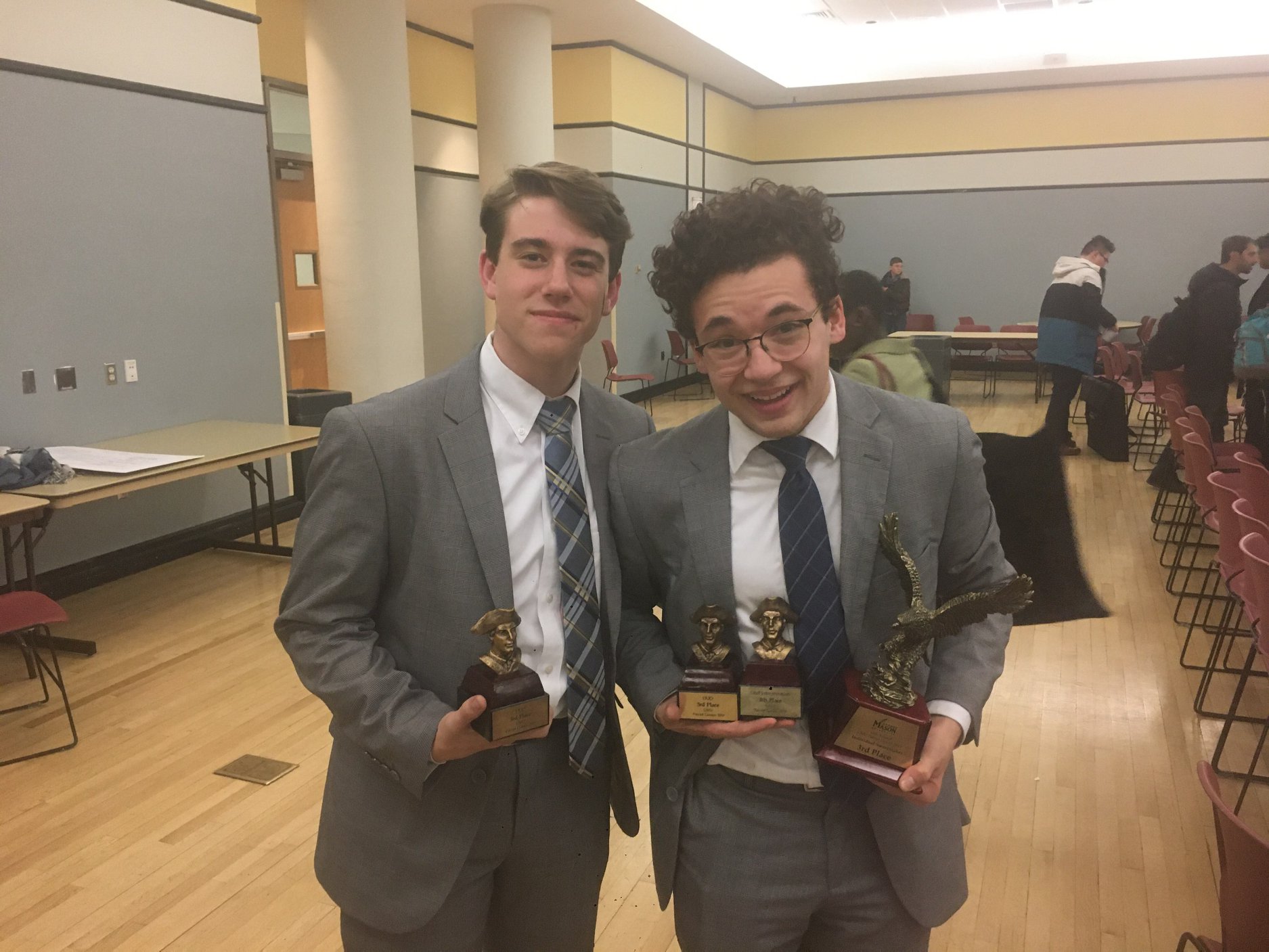 The Speech team competed at the... - Calvert Hall College