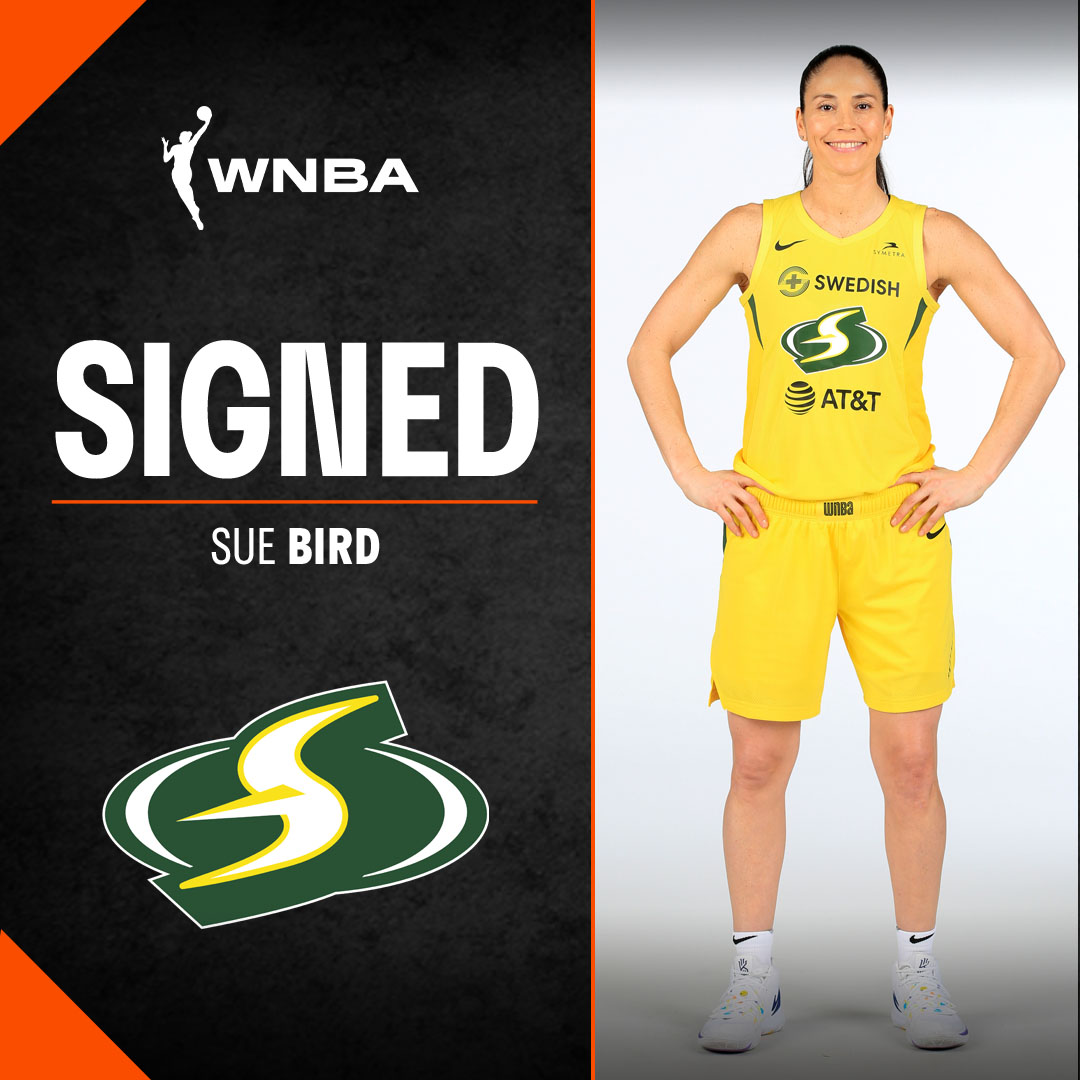 🚨 3x WNBA champion and all-time assists leader Sue Bird has re