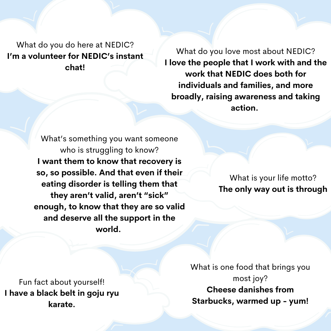 NEDIC... - NEDIC - National Eating Disorder Information Centre