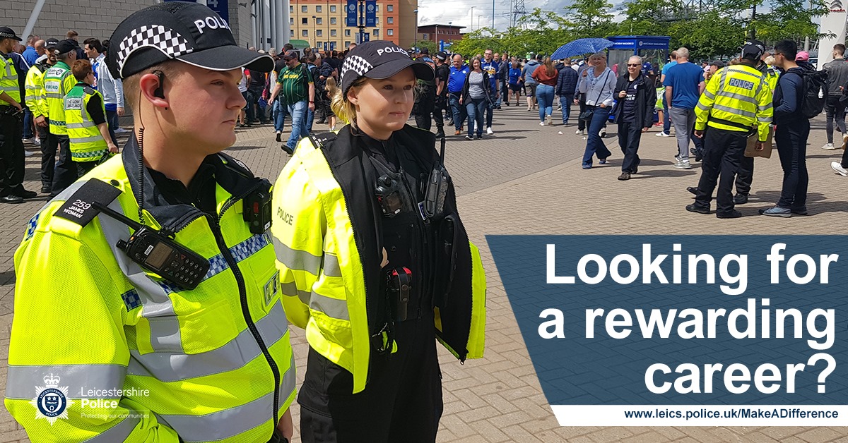 Leicestershire Police - Good morning, here's our latest vacancy roundup ...