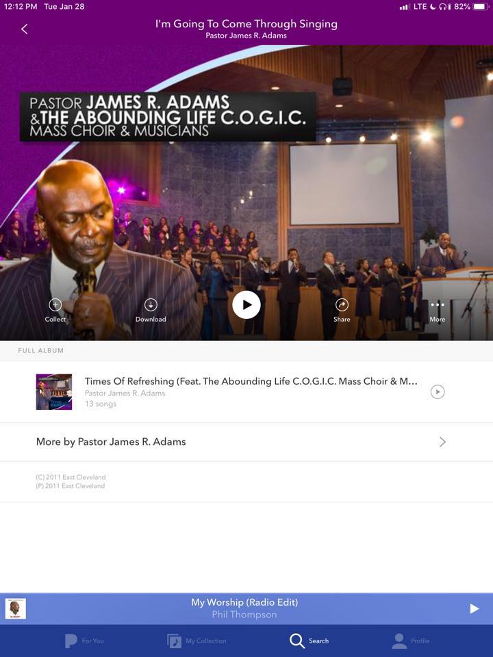 Pastor James R. Adams
