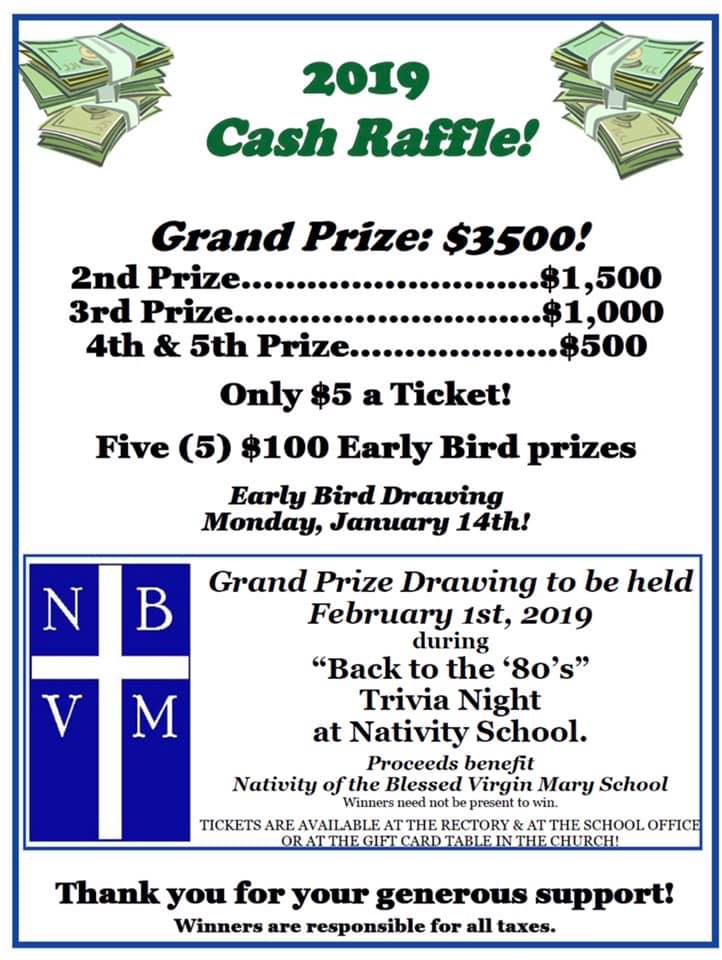 💵 Don’t miss out- get your... - Nativity of Mary School