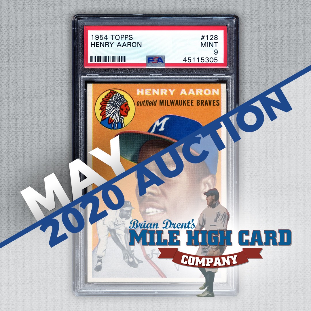 Some rookie cards define a generation. The 1954 Topps Hank Aaron