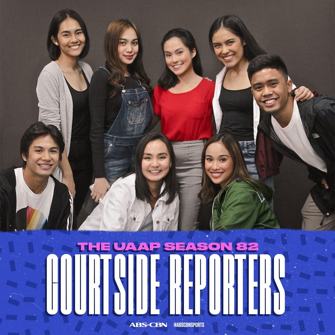 ABS-CBN - Your #UAAPSeason82 Courtside Reporters! 🦅 Frannie Reyes for ...