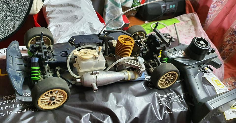 Kyosho Pureten GP Alpha engine tuning with 16% nitro fuel