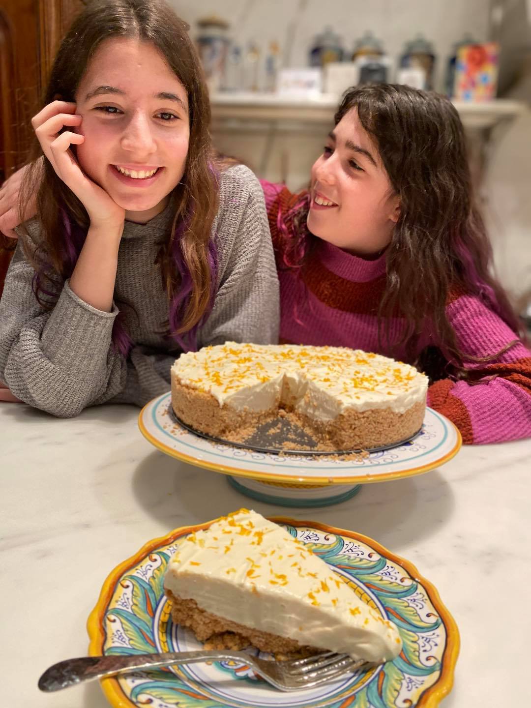 DAVID ROCCO - 😍😍😍 Orange no-bake cheesecake 🍊courtesy of...