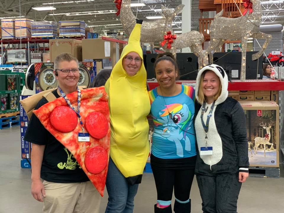 Sam's Club associates celebrate Halloween in style