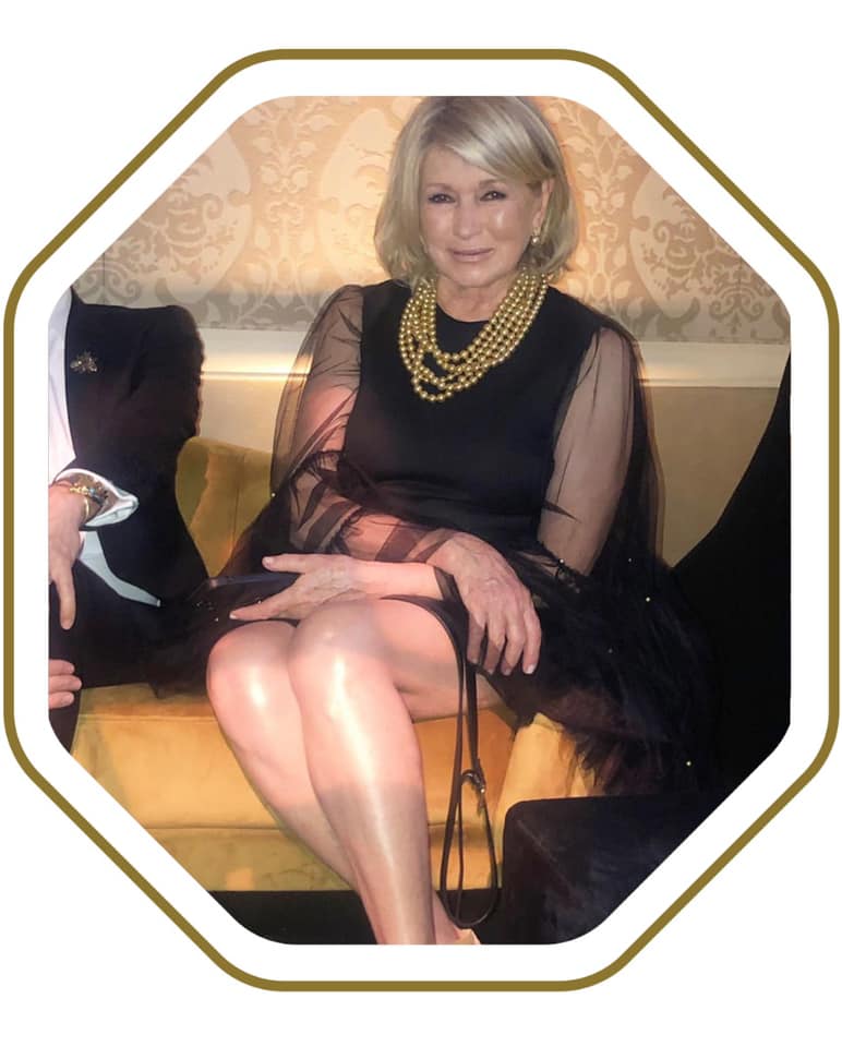 martha stewart gold dress Spotted: Undeniably one-of-a-kind. completes her head-turning look at the Vanity Fair Oscar Party with layered strands of Jewelmer golden South Sea pearls sale: 20December US