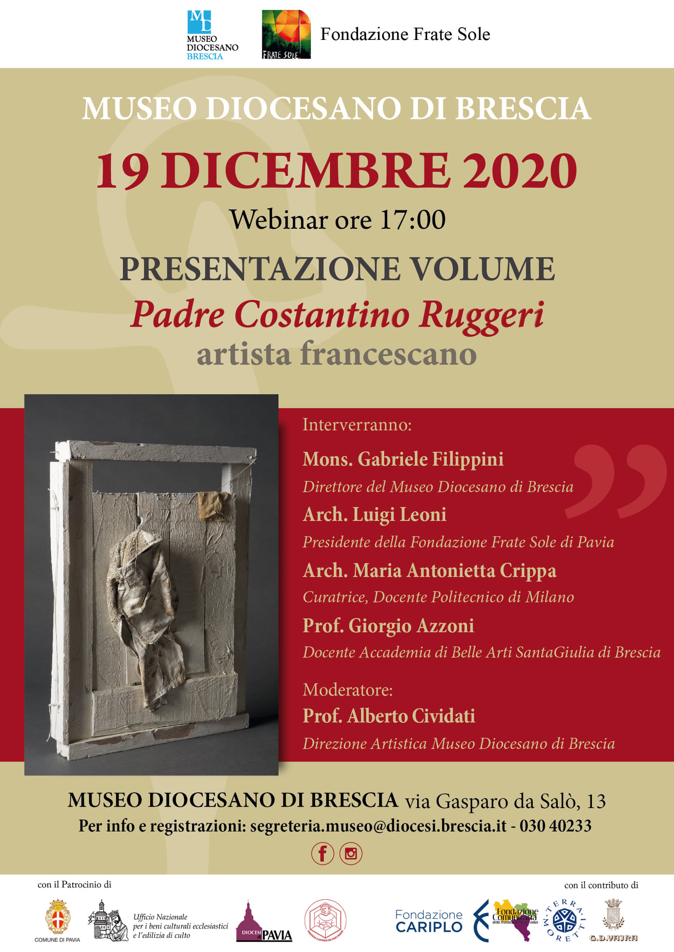 Museo Diocesano di Brescia - Sabato 19 dicembre, alle ore 17.00, il ...