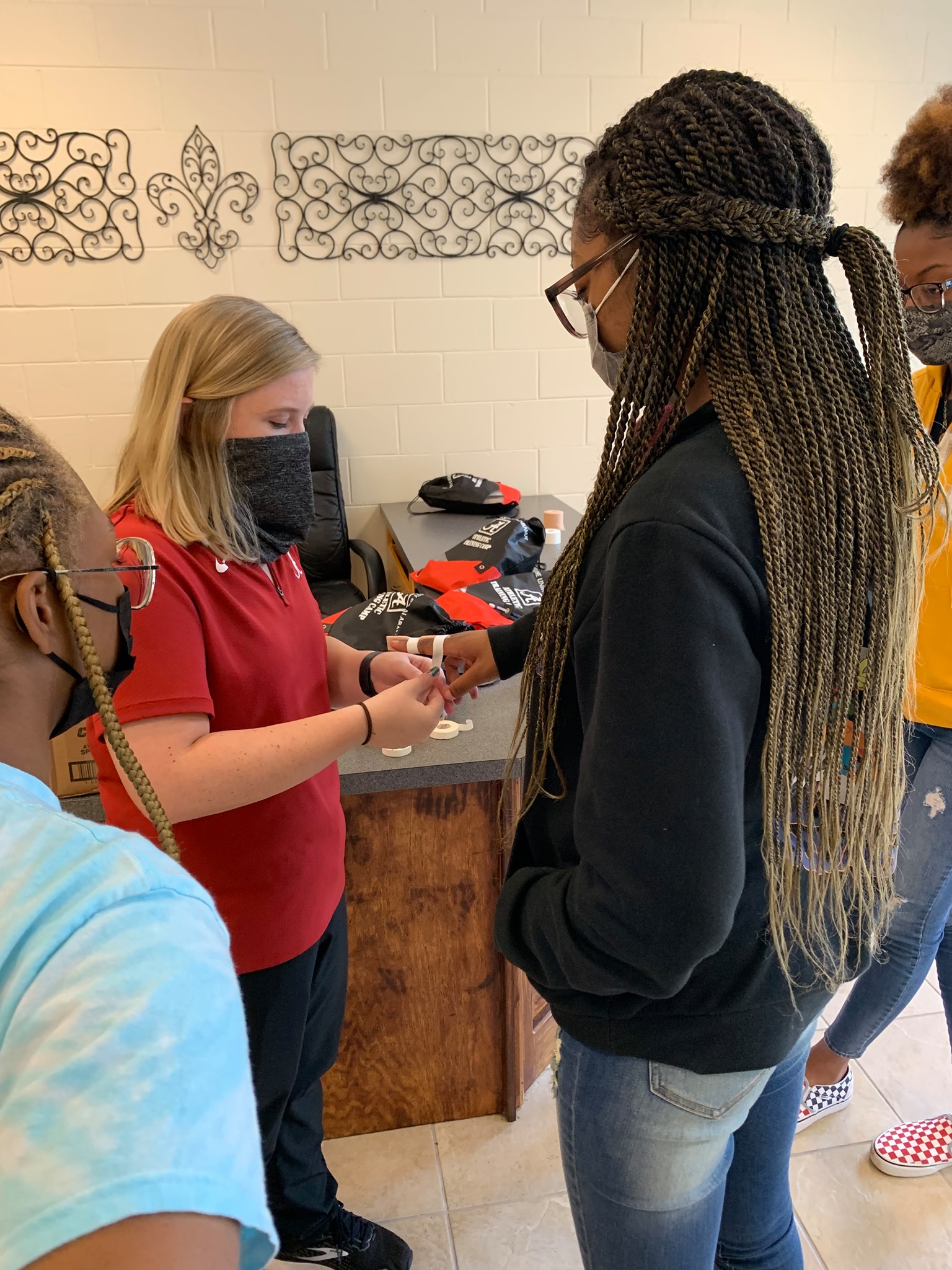 Faculty and students in the UA Athletic Training Program launched the ...