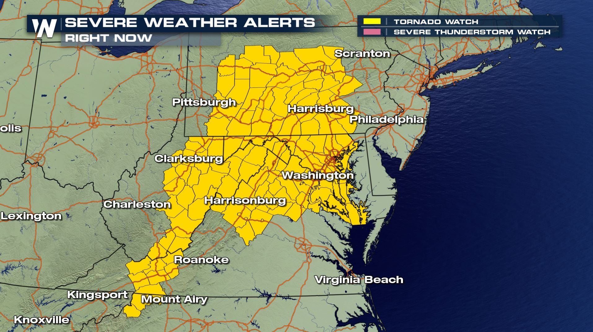 WeatherNation - NEW: Tornado Watch issued for parts of the... | Facebook