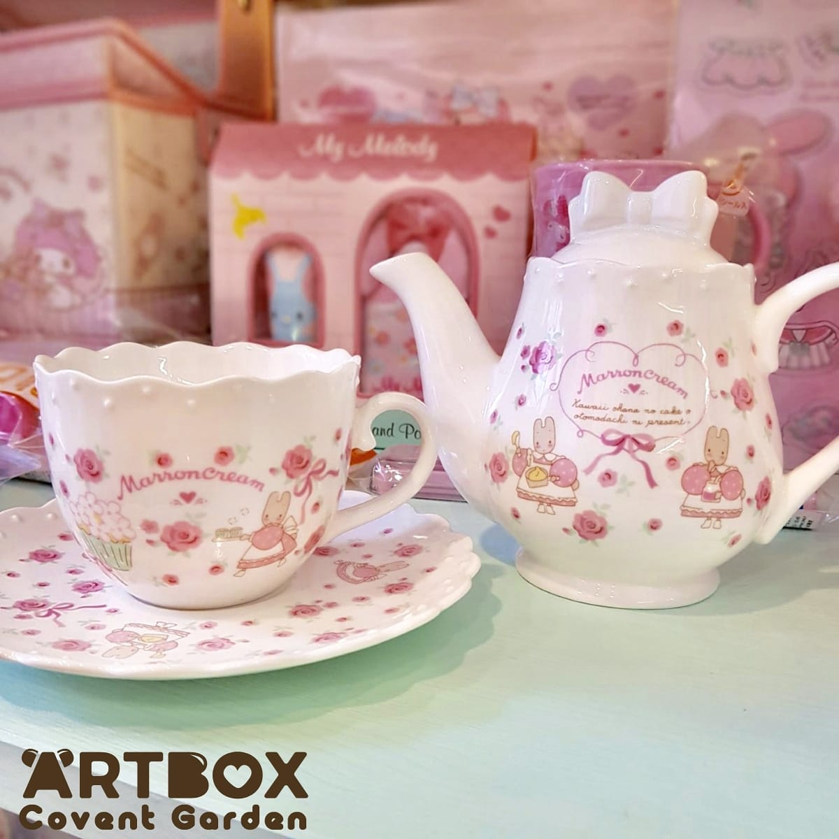 Tea Time with Marron Cream! We feel it's time for a nice cup of