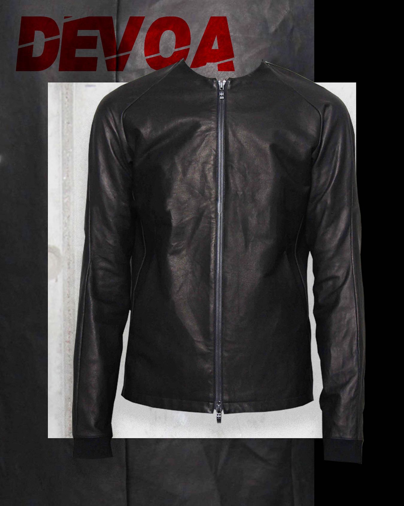 Nag Nag Nag Outlet Shop - Devoa Deer Leather Bomber Jacket | 1042 