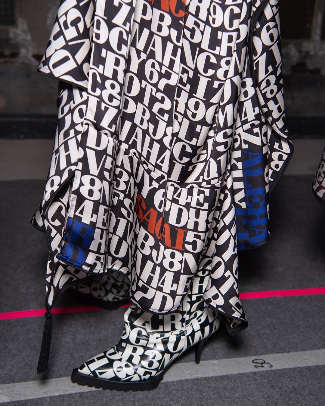 sacai x Alexander Girard Capsule Collection First seen on the
