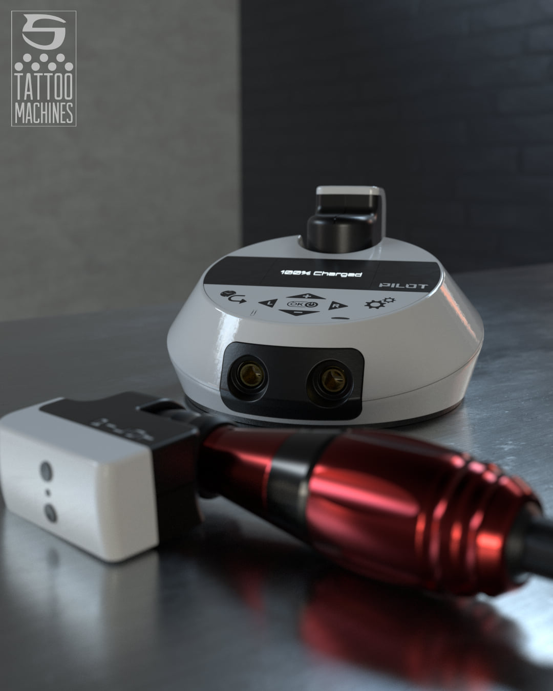 The upcoming Stigma Rotary® Pilot Wireless System… 👀 The battery