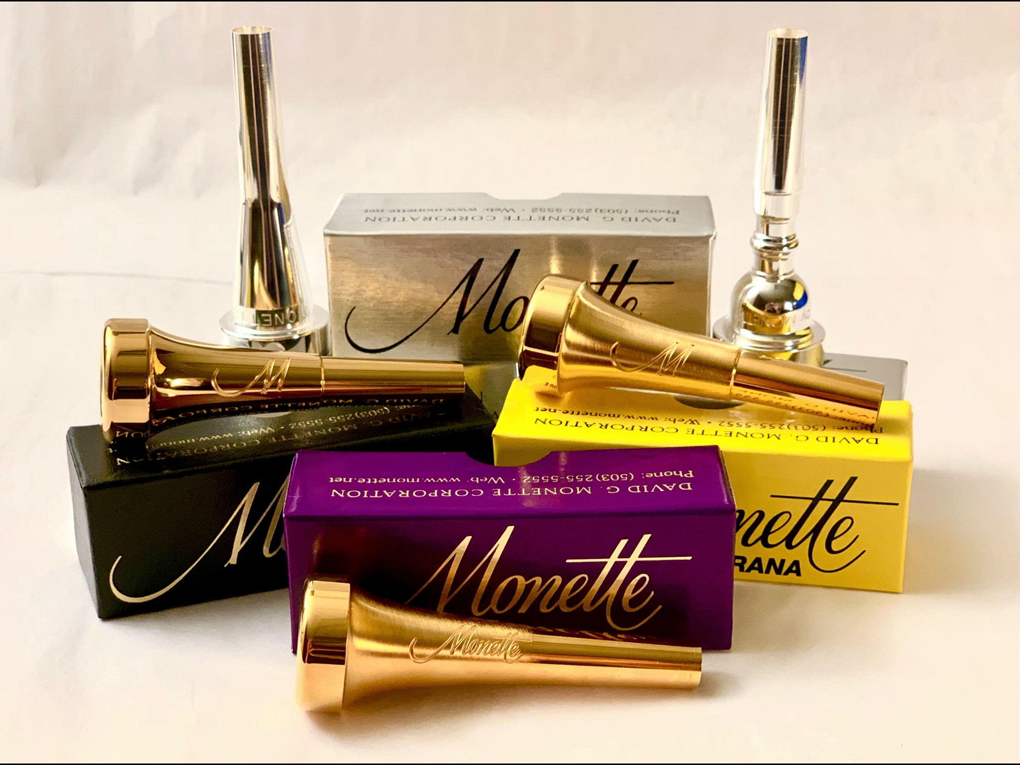 Monette's revolutionary prana resonance mouthpieces