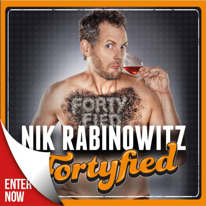 Montecasino - Stand-up comic Nik Rabinowitz has just...