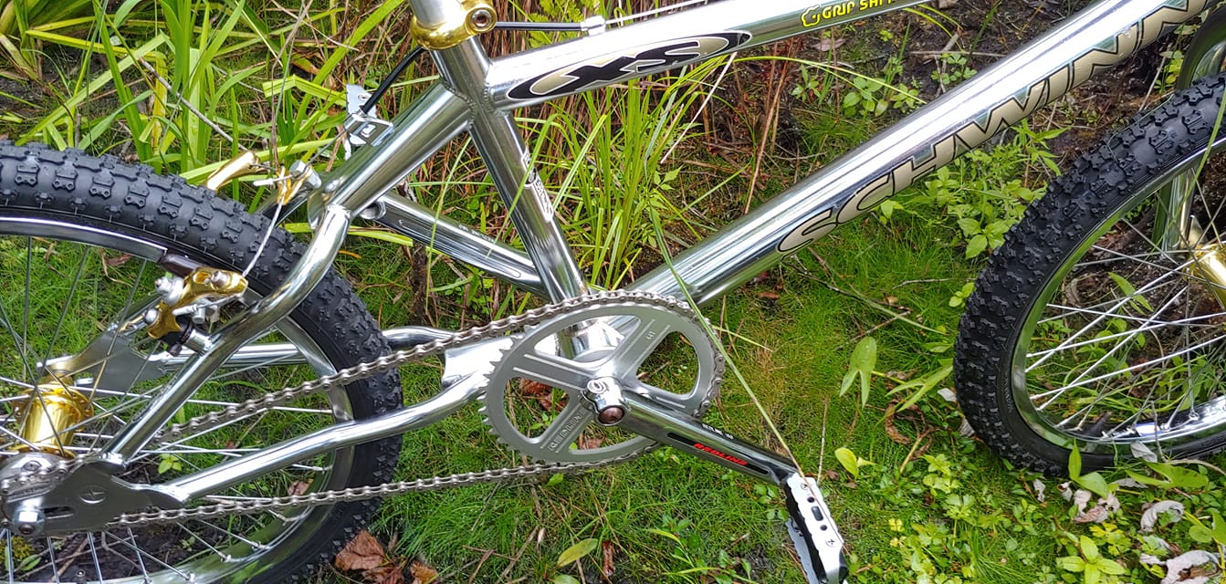Ooh ahh a 1995 schwinn xs1 with araya rims from the factory