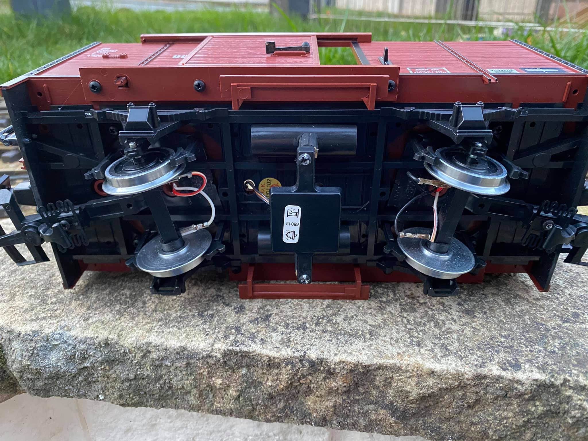 How to wire MTS-Line sound kit decoder in LGB 2080S G gauge model