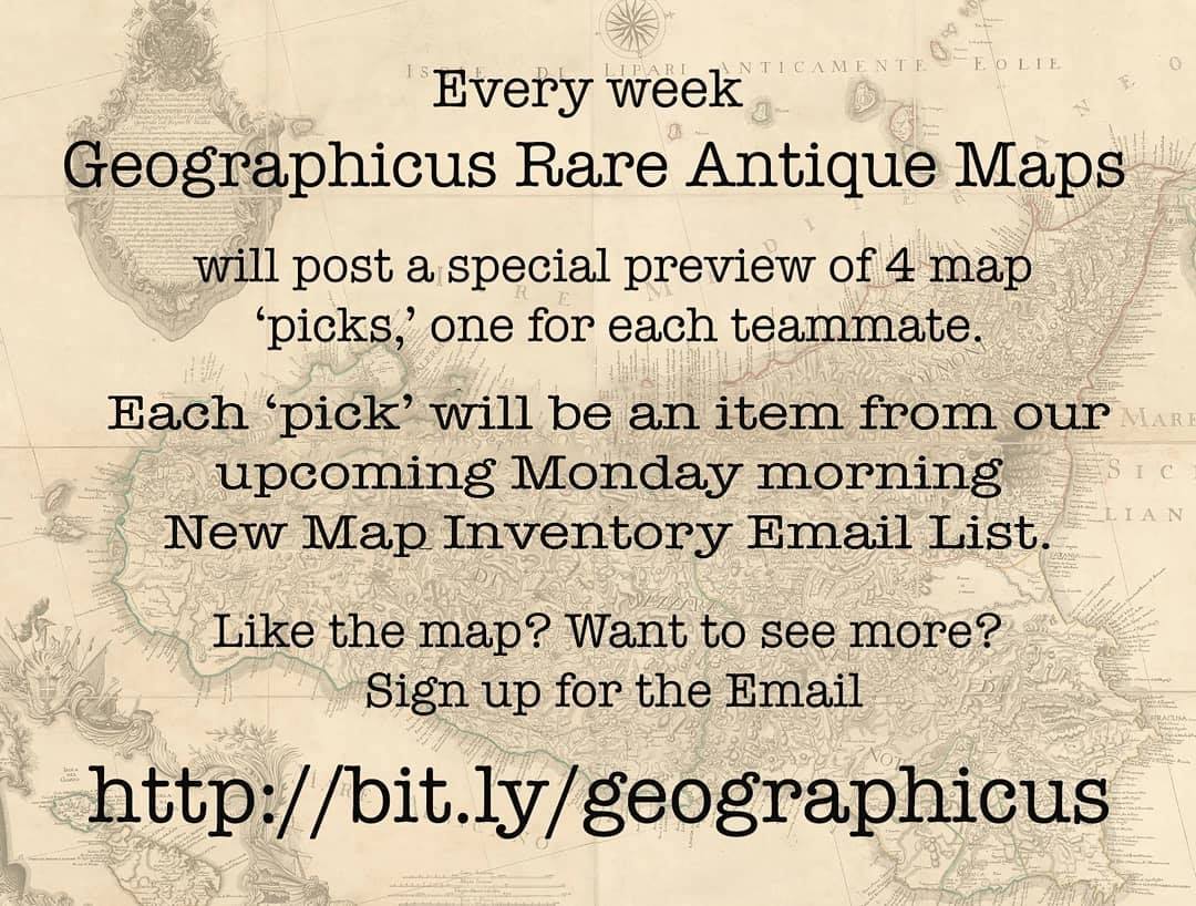 For his pick this week,... - Geographicus Rare Antique Maps