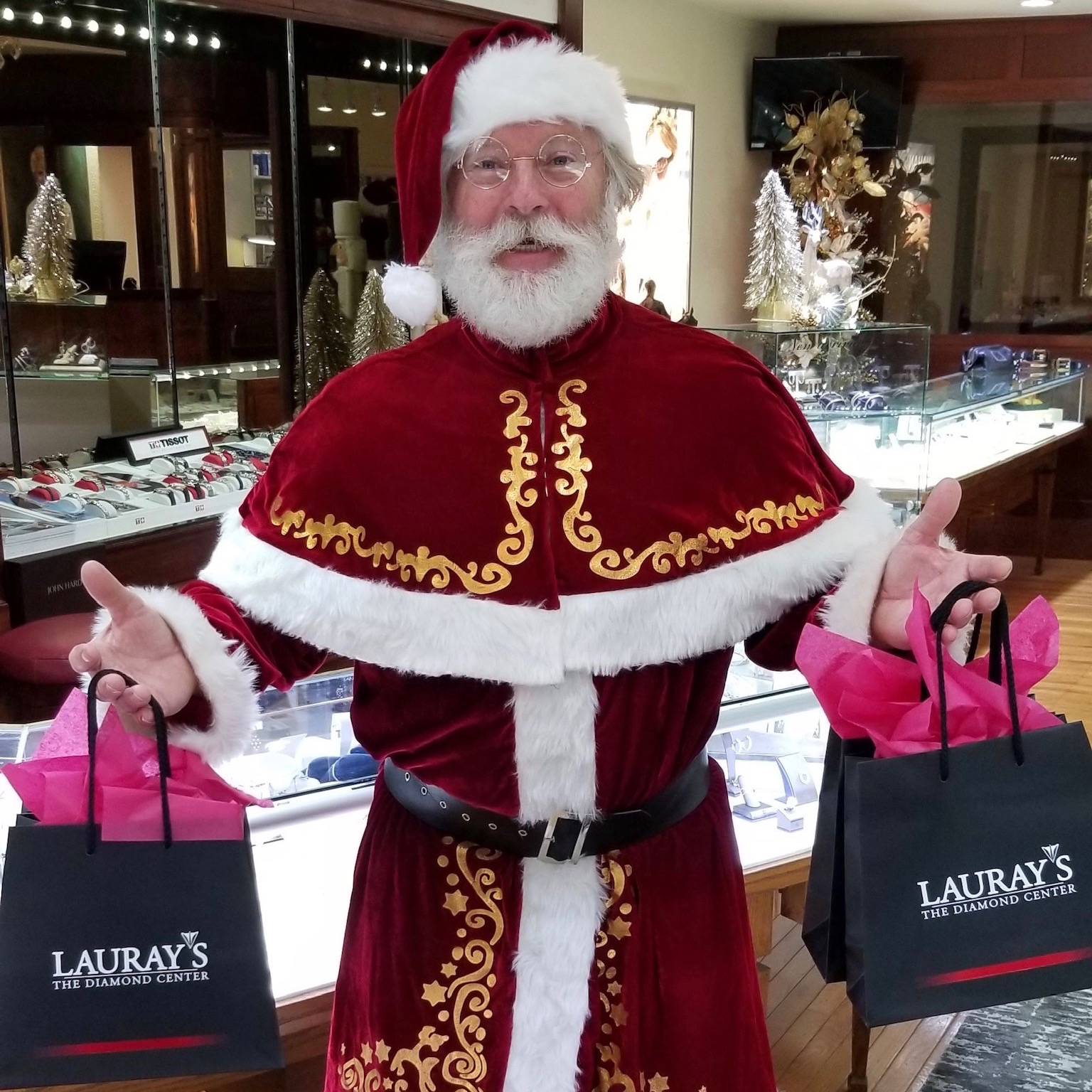 Lauray's The Diamond Center - Santa has finished up his shopping at ...