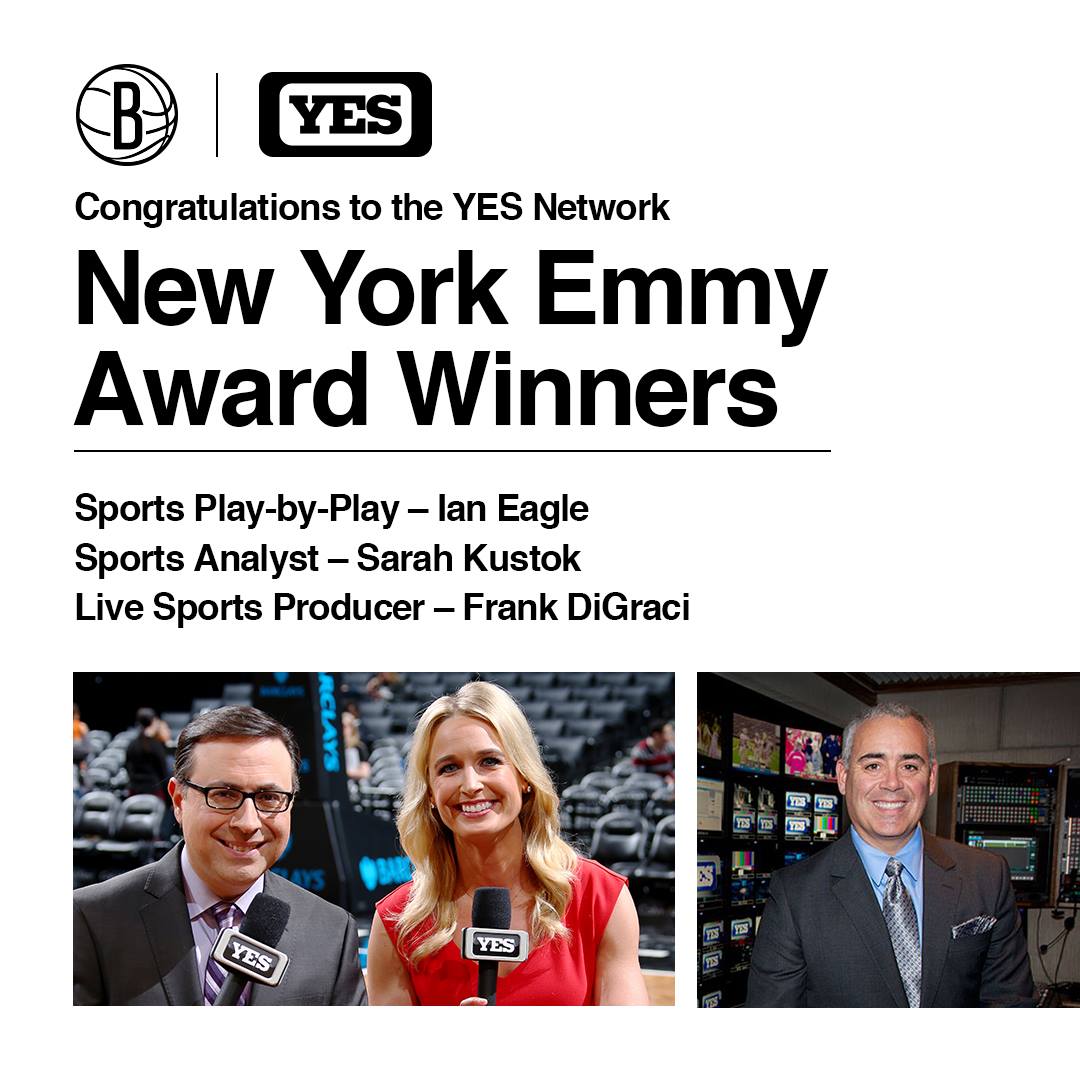 Brooklyn Nets - Congratulations to YES Network on their... | Facebook