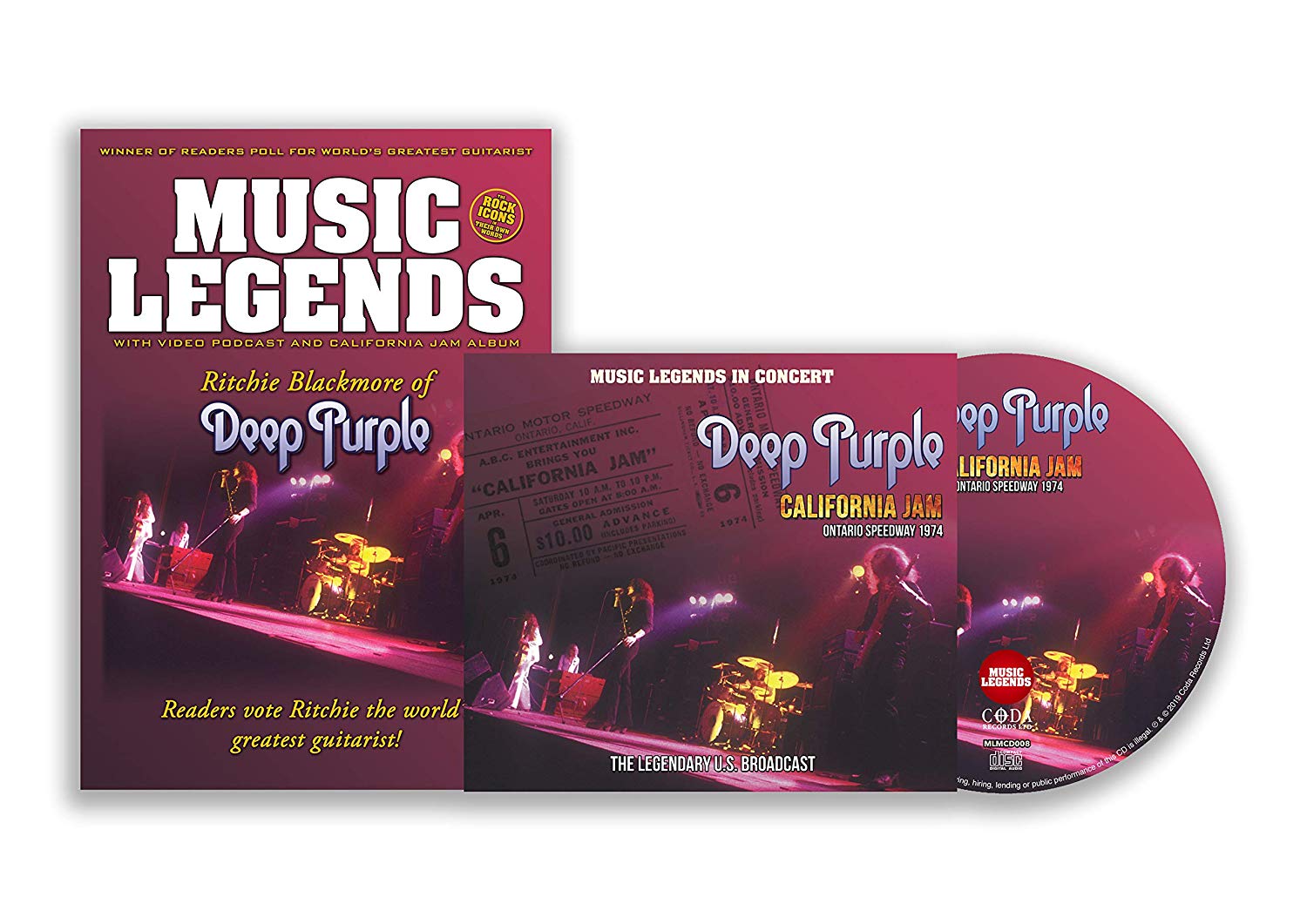 Rufus Stone Limited Editions releases Deep Purple visual history book