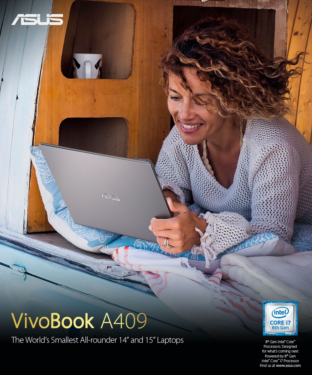 ASUS - ASUS VivoBook A409 menjadi laptop yang paling...