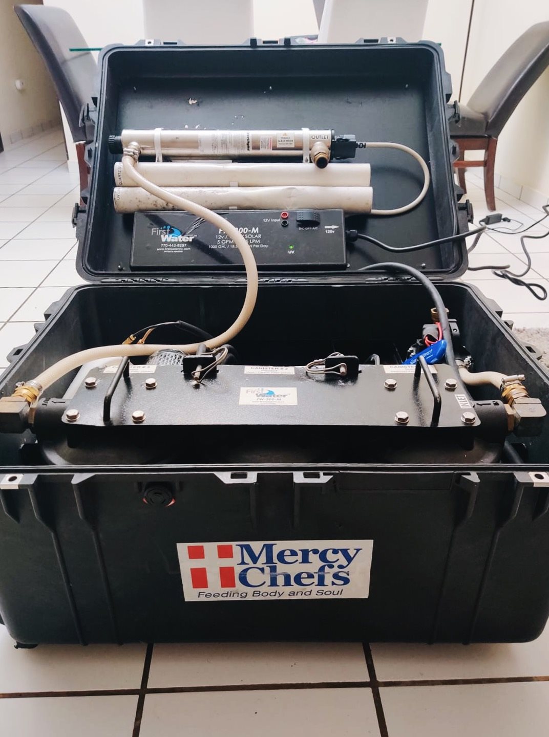Mercy Chefs - The machine you see in this photo is our...