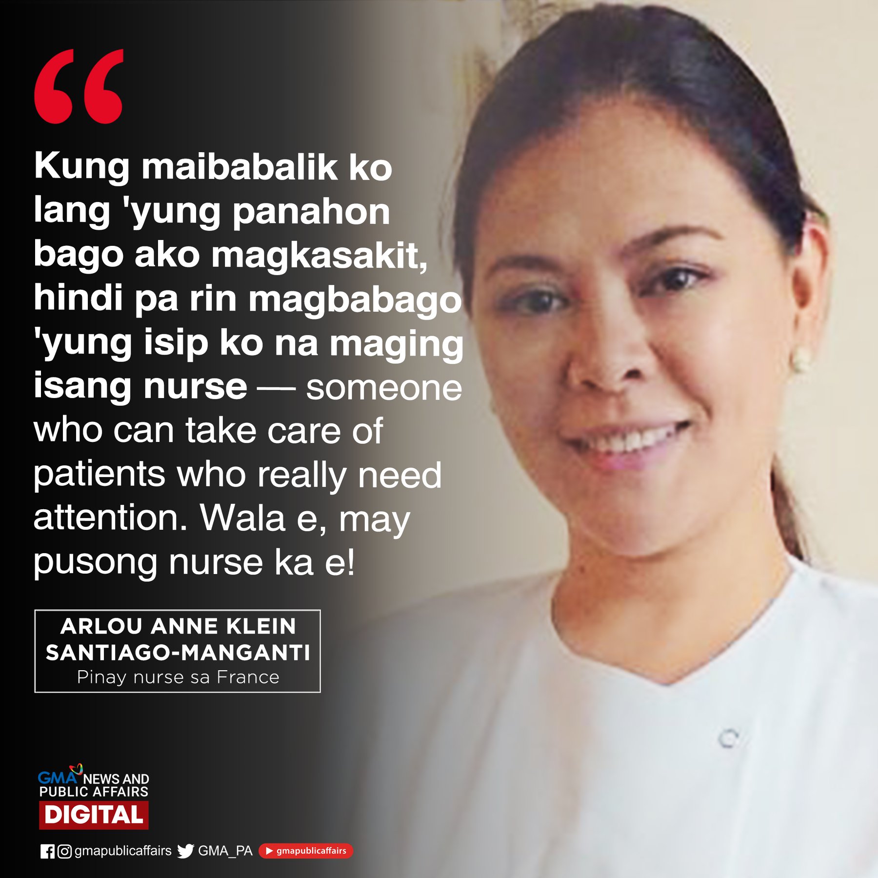 GMA News - ‘Di talaga biro ang hinaharap ng frontliners... | Facebook