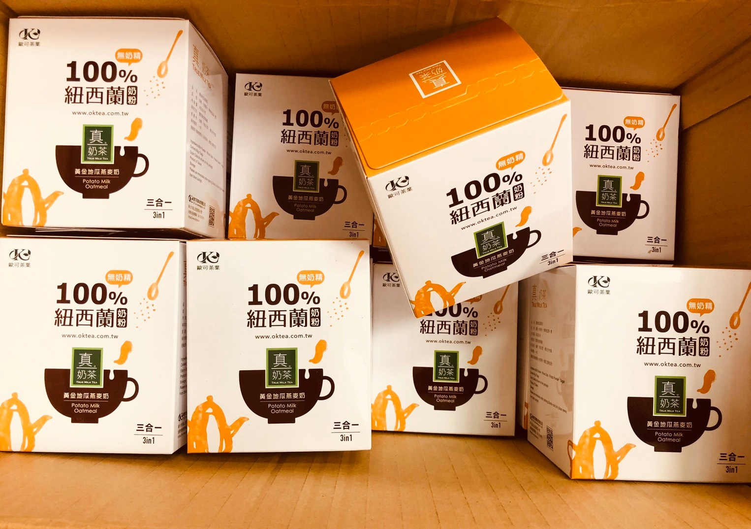 歐可茶葉 OK TEA - #補貨開賣了喔 #黃金地瓜燕麥奶... | Facebook
