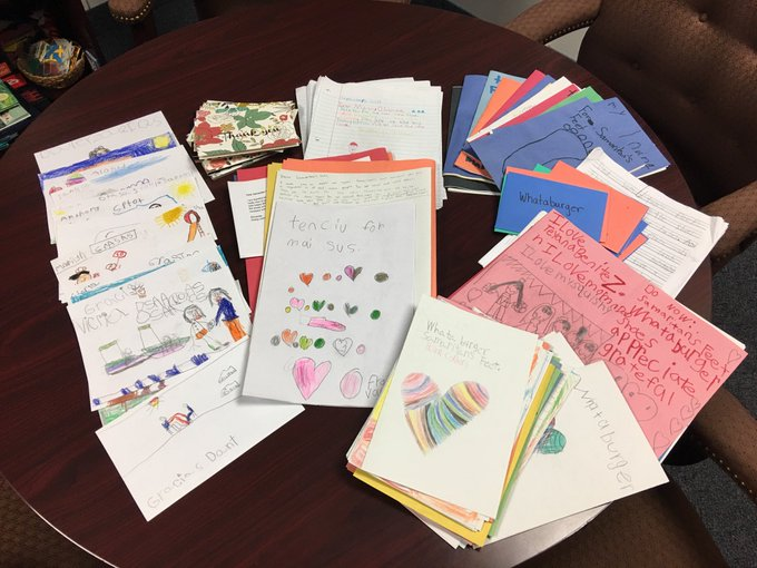 Thank you notes for... - Dale B. Davis Elementary School | Facebook