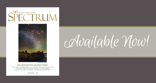 The latest issue of... - Spectrum Magazine & Adventist Forum