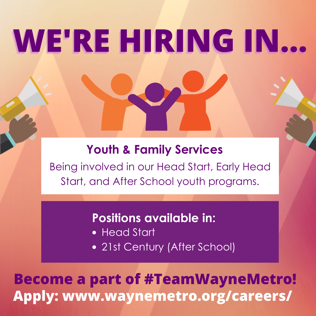 Wayne Metropolitan Community Action Agency - #TeamWayneMetro is looking ...