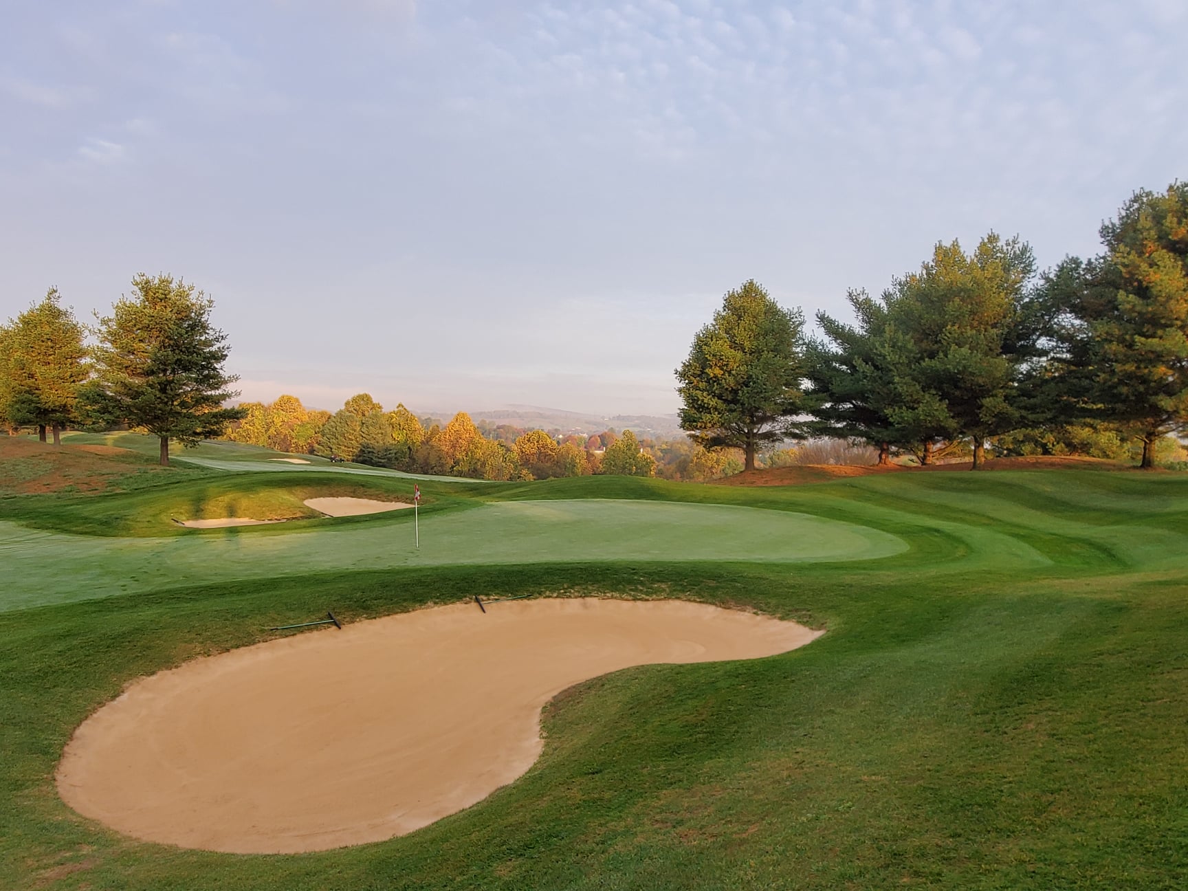 Musket Ridge Golf - We could get use to this 75 deg November weather ...