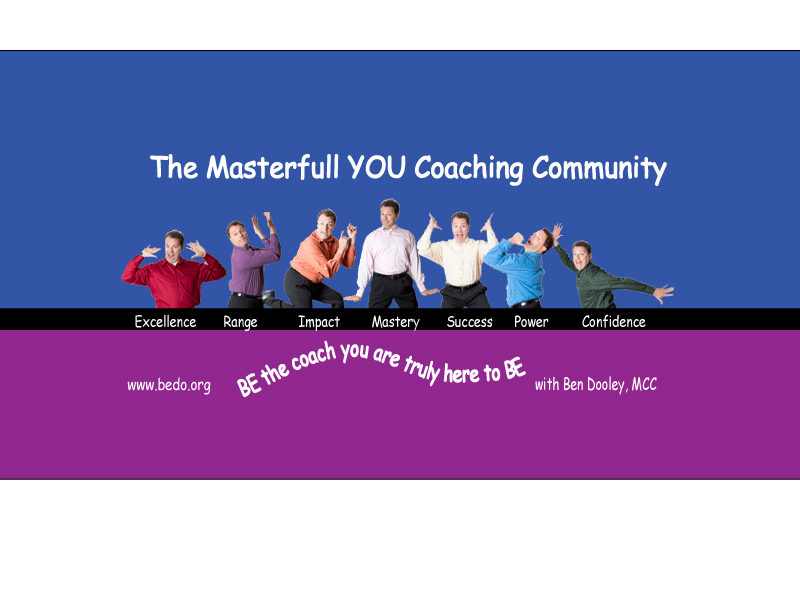 Masterfull You Coaching Community with Ben Dooley | Facebook