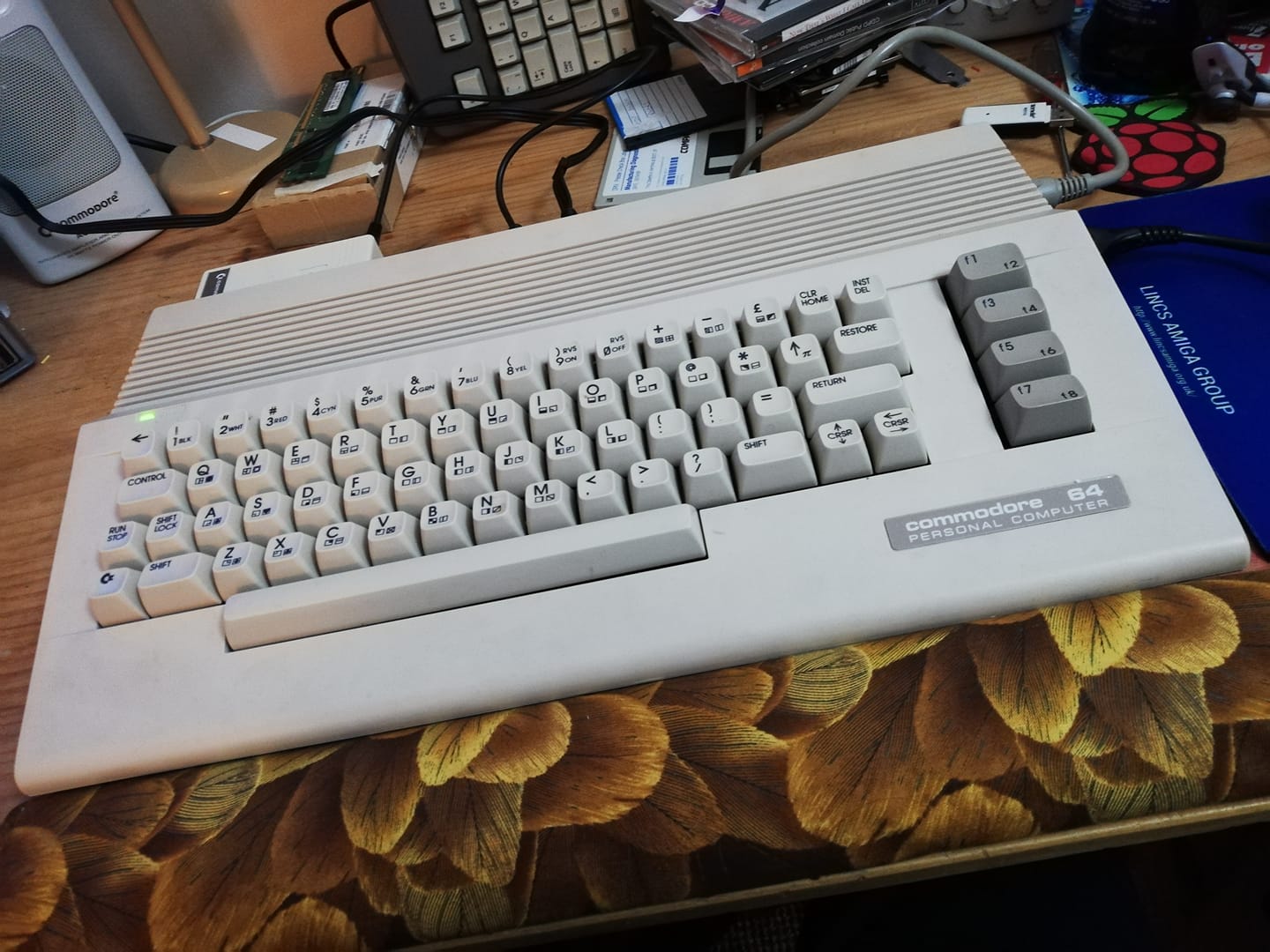 Went in the attic in about 1991, first time it's been turned on