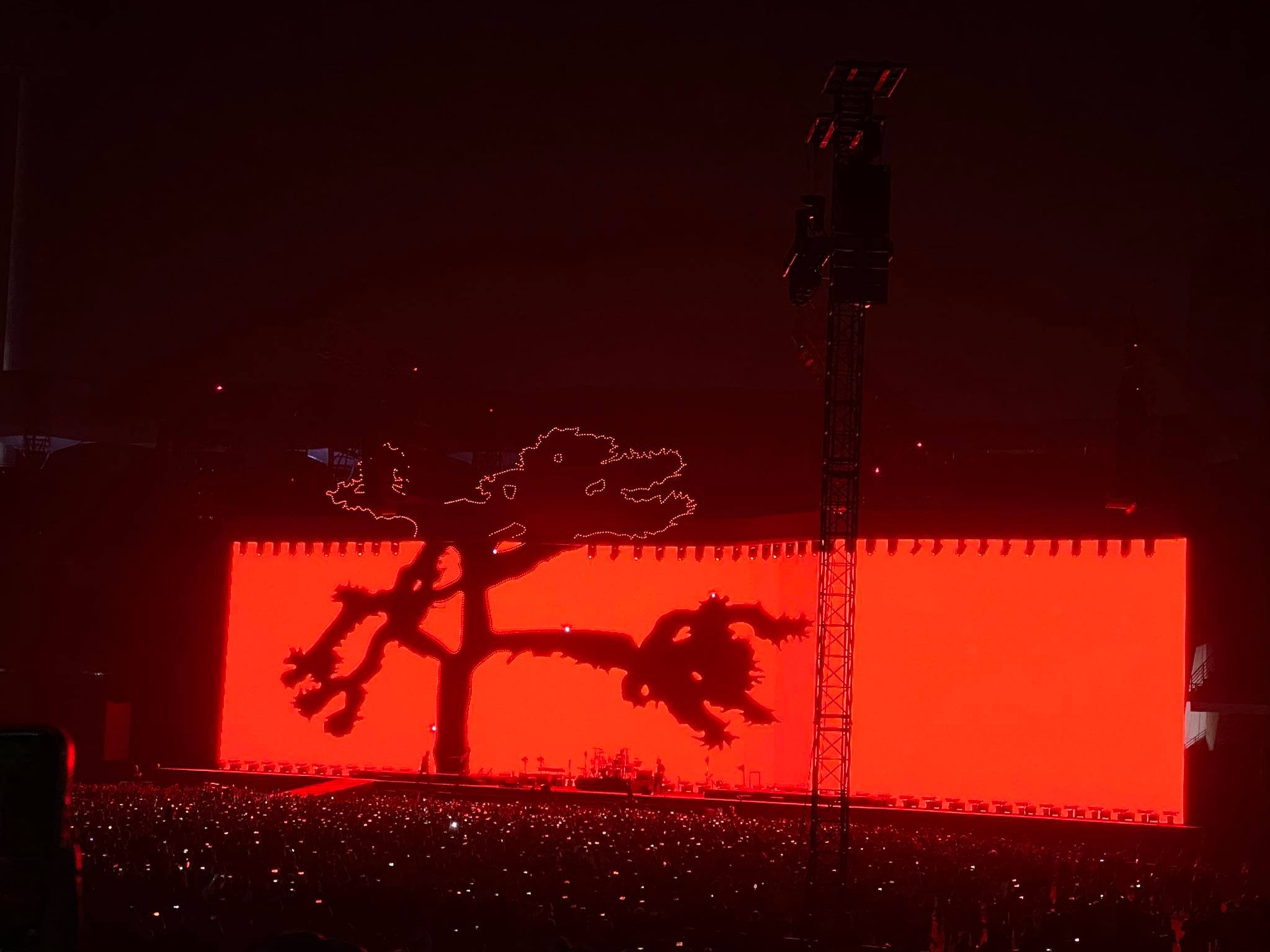 Another special night in Japan. Thank you. #U2