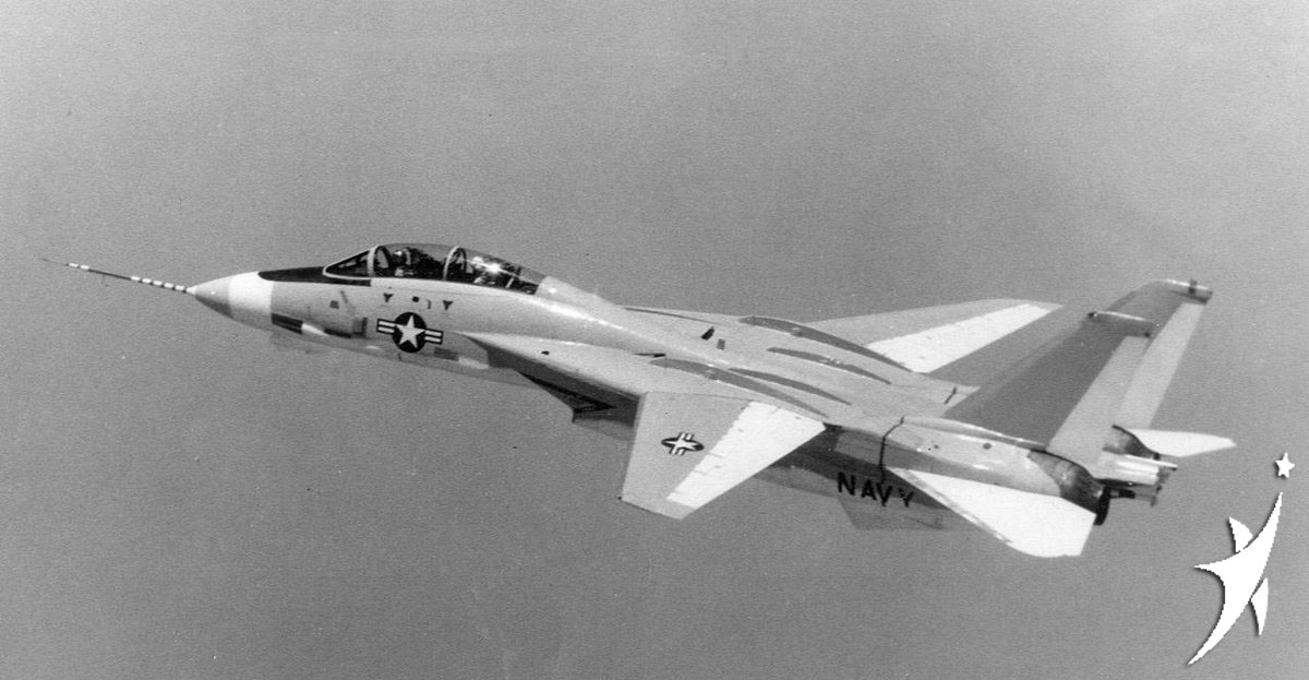 An F-14A-65-GR Tomcat (BuNo 158625) from the Pacific Missile Test