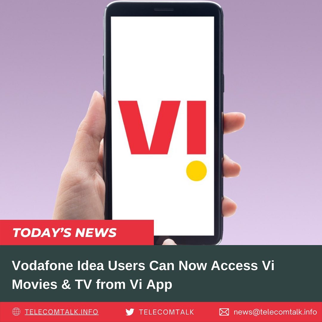 TelecomTalk - Vodafone Idea (Vi) has just announced the... | Facebook