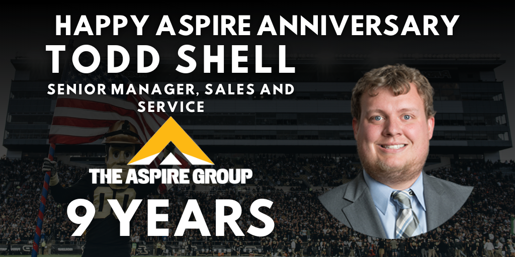 Playfly - Congratulations to Todd Shell on your Aspire Anniversary ...