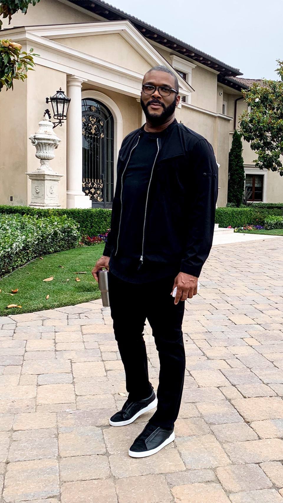 Tyler Perry - On my way to speak at #META (Media,... | Facebook