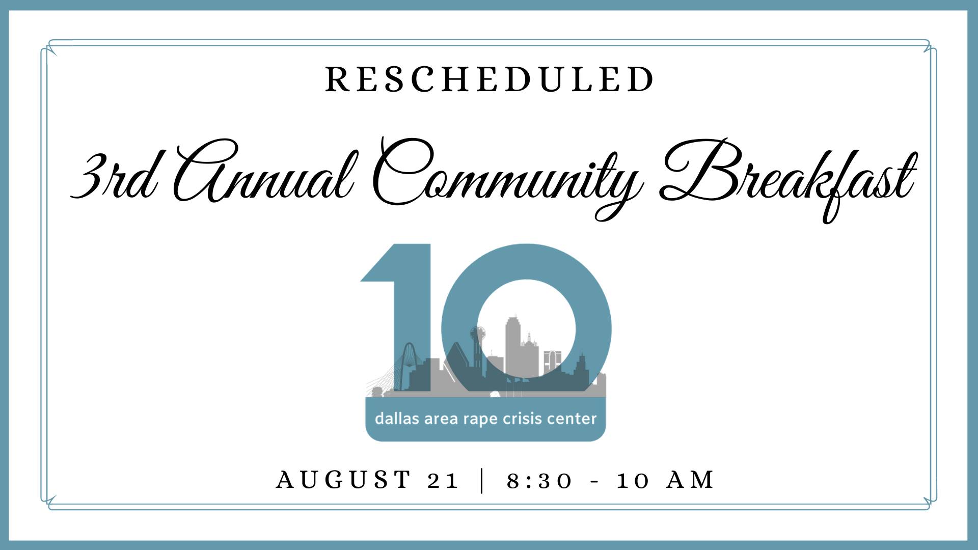 DARCC's Annual Community... - Dallas Area Rape Crisis Center | Facebook
