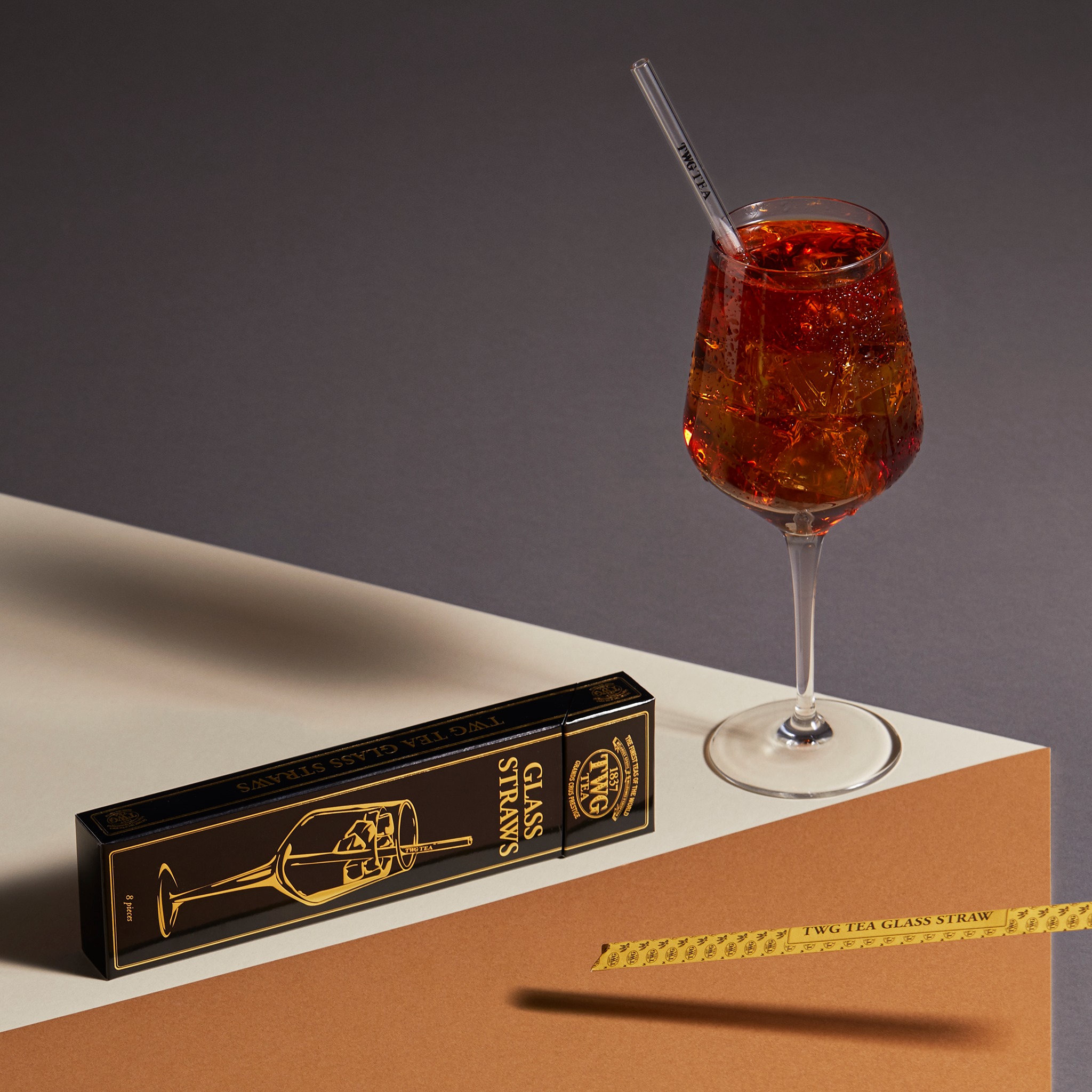 TWG - A new addition! TWG Tea glass straws which comes in a pack