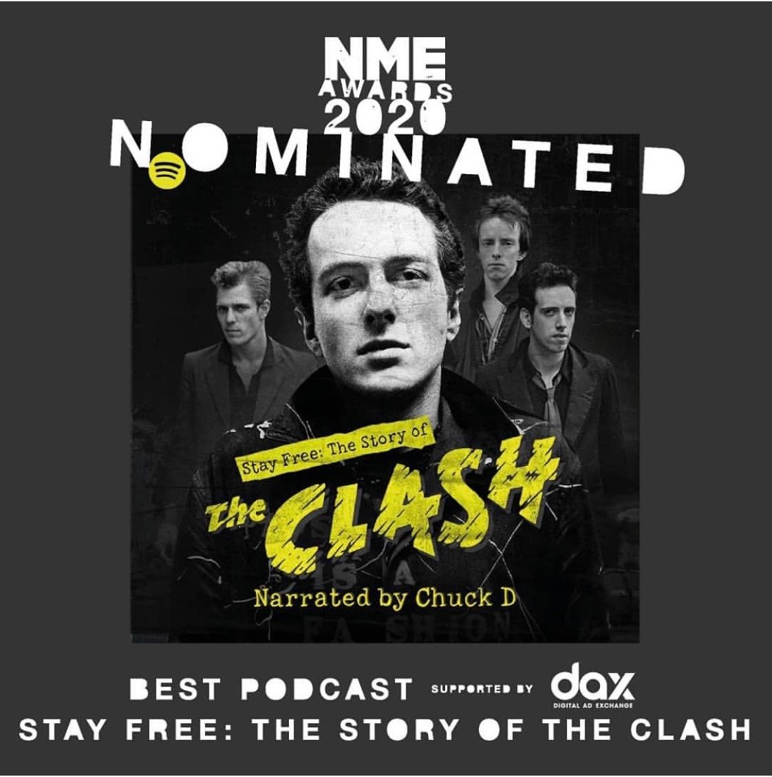 Stay Free: The Story of The Clash narrated by Chuck D has been