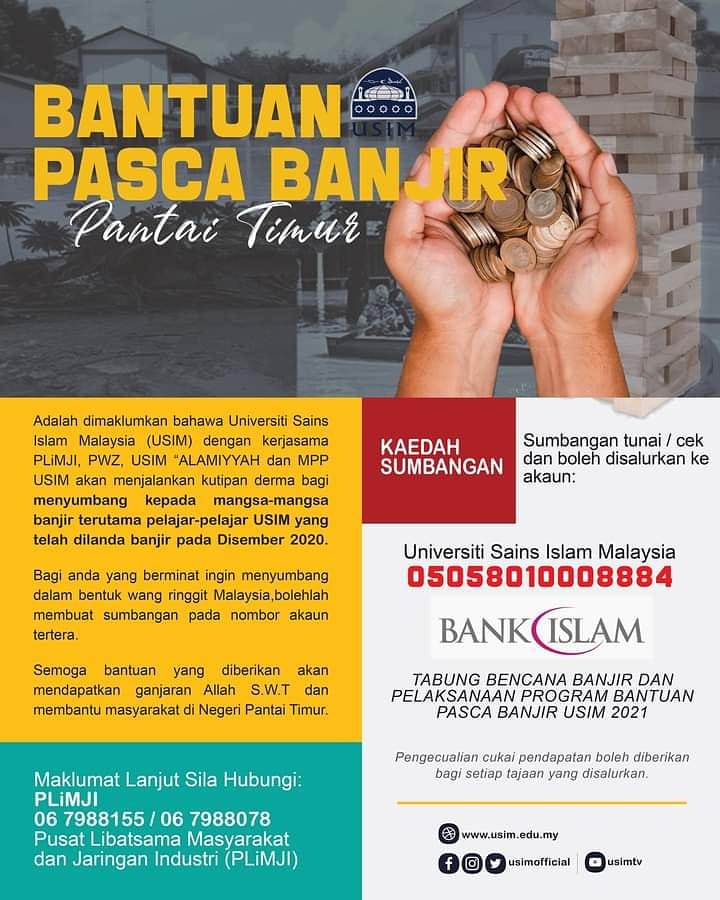 Bantuan Pasca Universiti Sains Islam Malaysia Usim Facebook