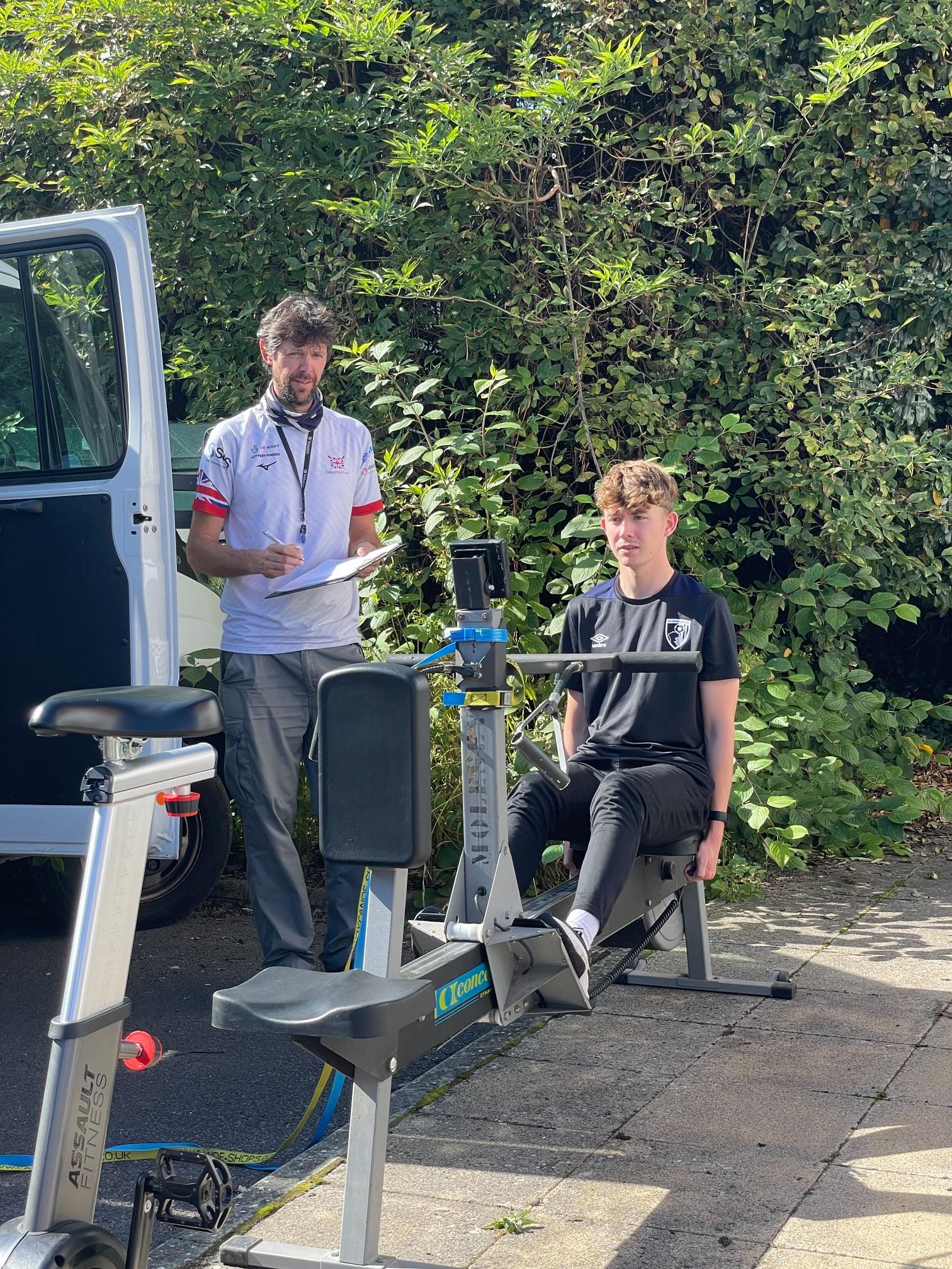 Yesterday, Ben Reed, a World Class Start coach at British Rowing, came ...