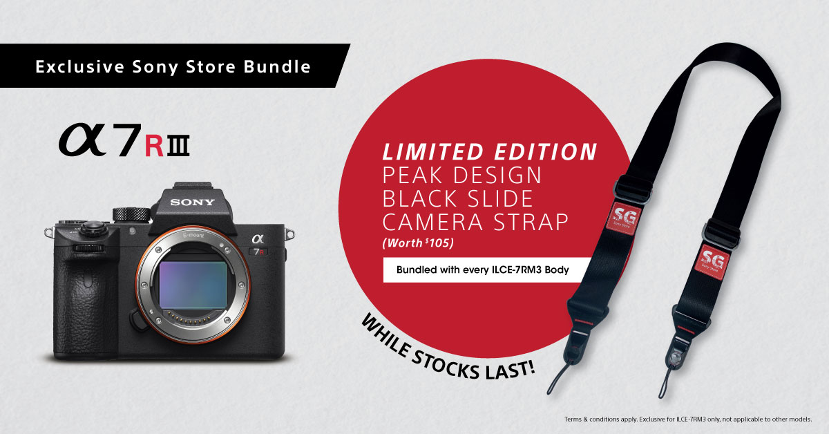 Peak Design Sony A7iii Exclusive Sony Store Bundle! We