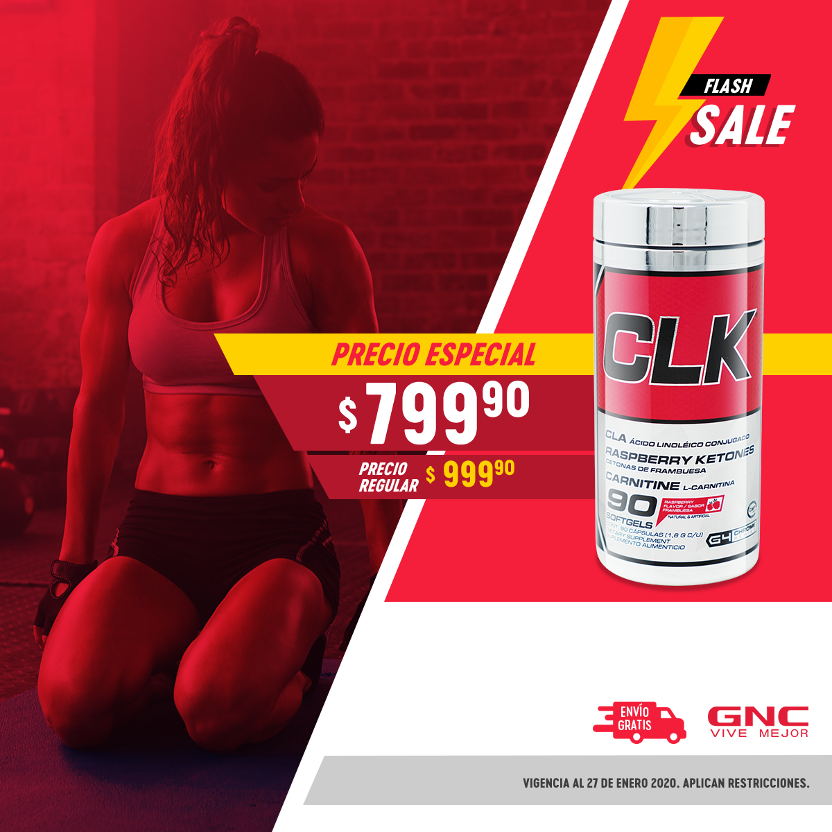 cla l carnitina gnc Aprovecha el Flash Sale CLK (CLA + Cetonas de frambuesa + Carnitina) 90 Caps. de $999.9 a solo $799.9! Además envío gratis * Exclusivo compra en línea. * Vigencia del 21 fat-reduction trying to conceive Aod 9604 Peptide at Size:4.5