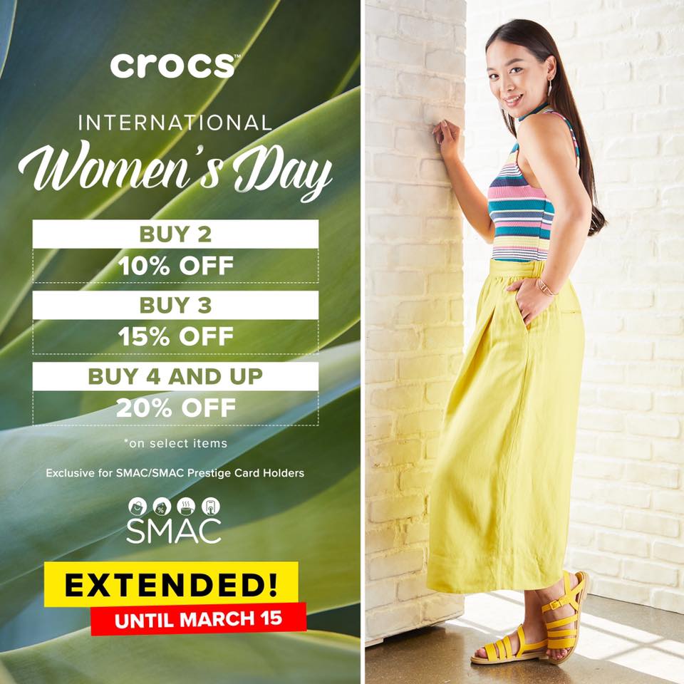 Crocs - 🚨 EXTENDED! 🚨 Exclusive for SMAC/Prestige card holders. Crocs ...